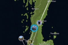 Parcours de notre road-trip