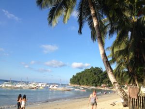 vu de l'hotel el-nido